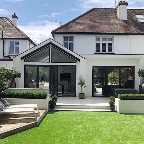 Contemporary Extension with UPVC Windows