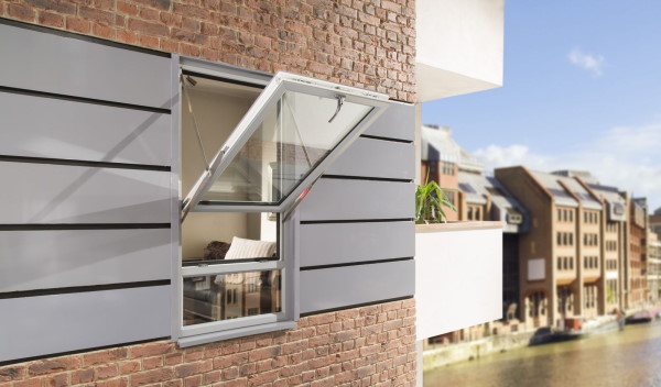 Contemporary UPVC Frames in Grey