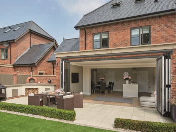 Modern Brick Extension with Bifolding Doors