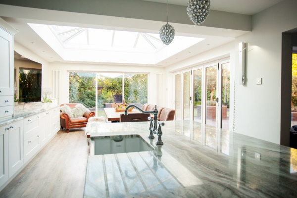 Interior of Extension with Roof Lantern